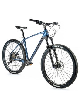 VELO MUSCULAIRE VTT 29 LEADER FOX EMPORIA 2023 BLEU TIGRE 11V CADRE 18 POUCES (TAILLE ADULTE 170 à 178 cm)