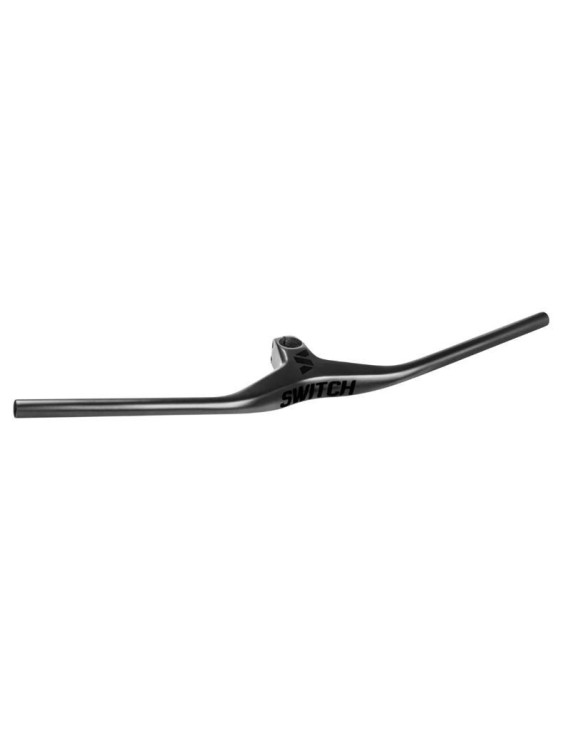CINTRE VTT DROIT SWITCH CONCORDE AVEC POTENCE INTEGREE FULL CARBONE L760mm POTENCE L 80mm (poids 260g)  POUR PIVOT 1" 1-8.