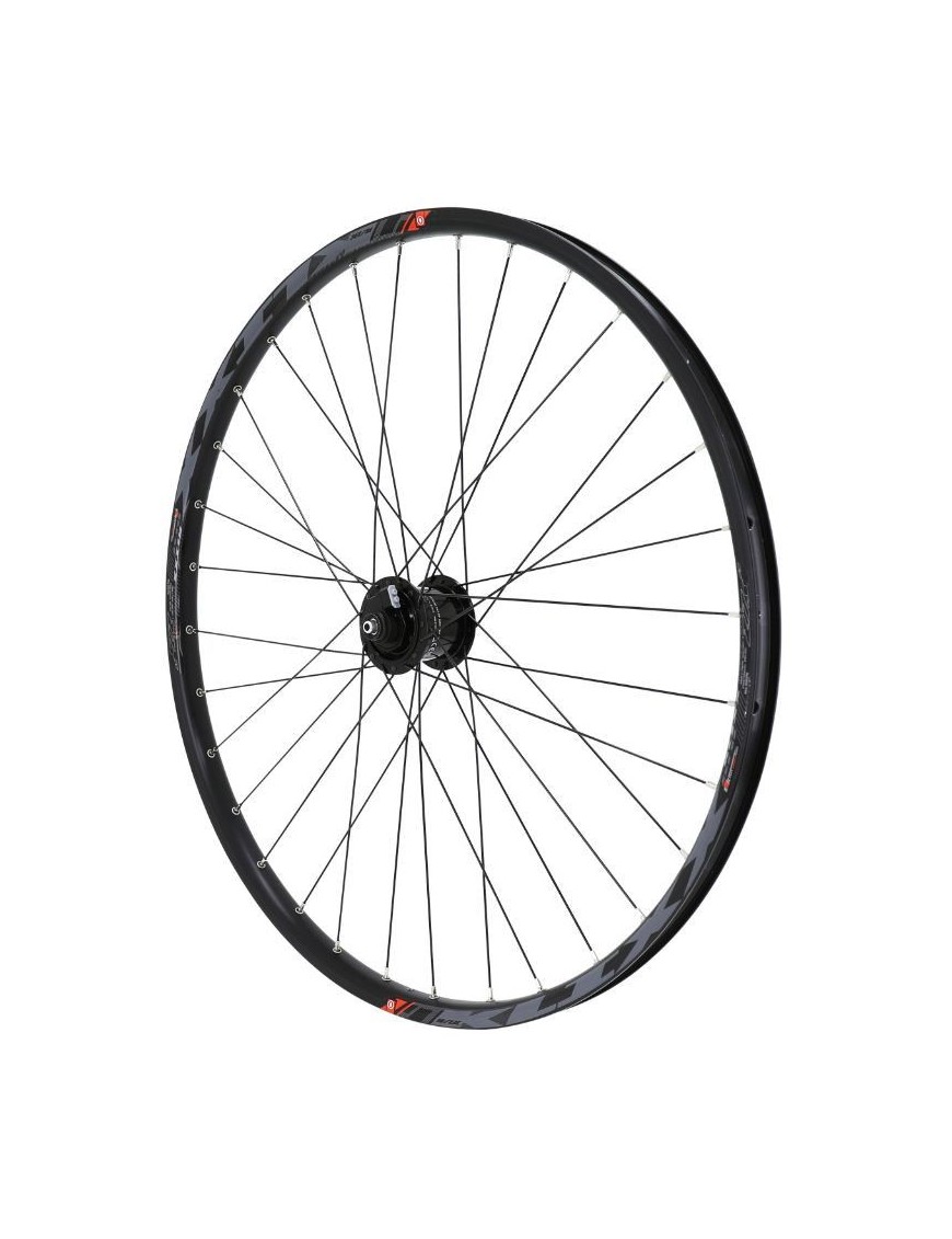 ROUE VTT 27.5" ALU NOIR KLIXX DOUBLE PAROI MOY SHIMANO DISC CENTERLOCK DYNAMO 6 VOLT-3W