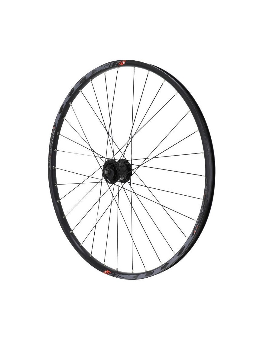 ROUE VTT 29" ALU NOIR KLIXX DOUBLE PAROI MOY SHIMANO DISC CENTERLOCK DYNAMO 6 VOLT-3W - POUR CENTER PARK