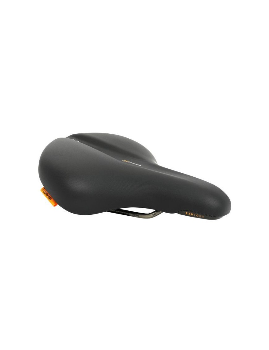 SELLE ROYAL EXPLORA GEL AVEC CANAL ANATOMIQUE LOISIR RELAXED NOIR 253x218mm 598 g