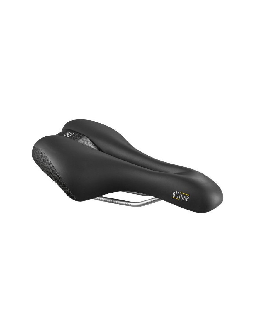 SELLE ROYAL ELLIPSE SPORT AVEC TROU CENTRAL ATHLETIC NOIR 265x163mm  406g