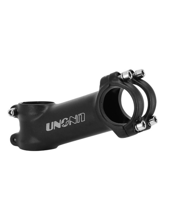 POTENCE VTT UNO ALU 6061 NOIR RELEVE 17° 31,8 L 70mm POUR FOURCHE 1"1-8