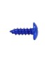 VIS PARKER TETE RONDE 5,0 x 12 mm ALU BLEU (SACHET DE 10 PIECES)  -SELECTION P2R-