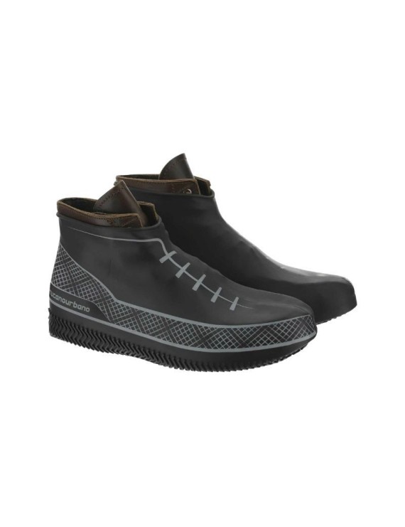 COUVRE CHAUSSURES TUCANO FOOTERINE EN SILICONE IMPERMEABLE NOIR
