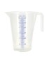 DOSEUR-BROC PRESSOL EN POLYPROPYLENE GRADUE TRANSPARENT 3L (VENDU A L'UNITE)