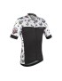 MAILLOT GIST HOMME MANCHES COURTES TATOO ZIP TOTAL BLANC   M      -5345