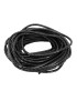 GAINE SPIRALE FLEXIBLE POUR FIL ELECTRIQUE DIAM 12-70mm NOIR (25M)  -SELECTION P2R-