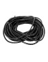 GAINE SPIRALE FLEXIBLE POUR FIL ELECTRIQUE DIAM 9-65mm NOIR (25M)  -SELECTION P2R-