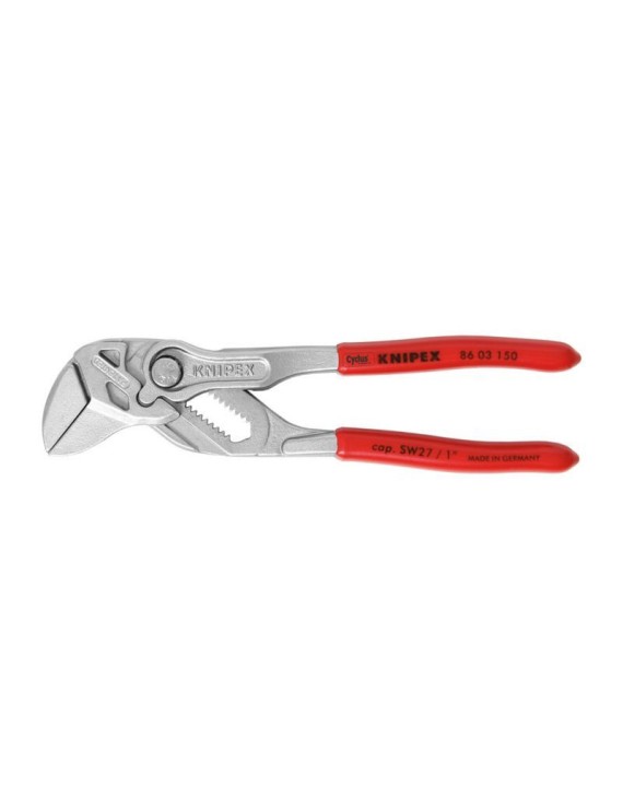 PINCE-CLE MULTI PRO KNIPEX ROBUSTE 150mm (REMPLACE CLE PLATE)  -MADE IN GERMANY-