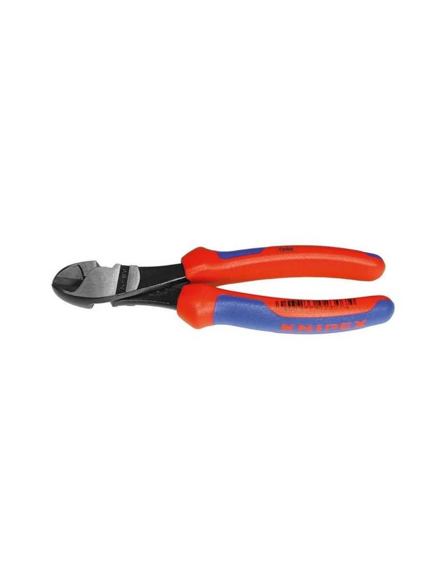 PINCE COUPANTE PRO KNIPEX 180mm ROBUSTE POUR EPAISSEUR DE MATERIAU DE 2,2 A 3,8mm  -MADE IN GERMANY-