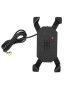 SUPPORT SMARTPHONE-TELEPHONE AVOC M3 AVEC PRISE DE CHARGE USB 5V 2A LIVRE AVEC 2 SUPPORTS GUIDON + RETRO