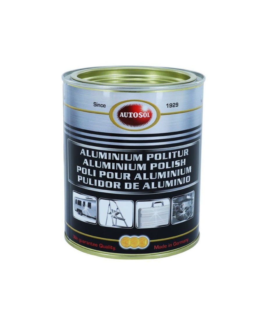 POLISH METAL AUTOSOL ALUMINUM POLITUR (POT 750 ml) (MADE IN GERMANY - QUALITE PREMIUM)