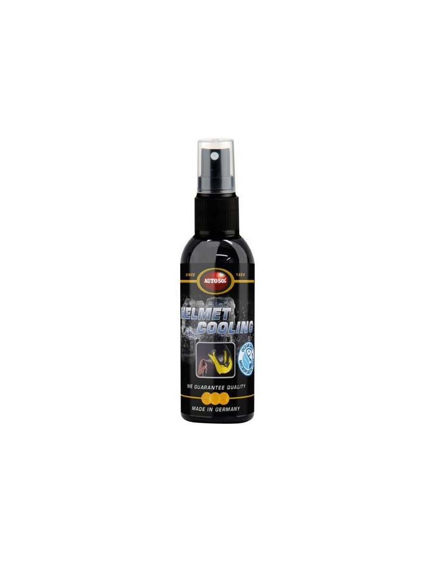 TRAITEMENT RAFRAICHISSEUR CASQUE AUTOSOL HELMET COOLING (SPRAY 50 ml) (MADE IN GERMANY - QUALITE PREMIUM)