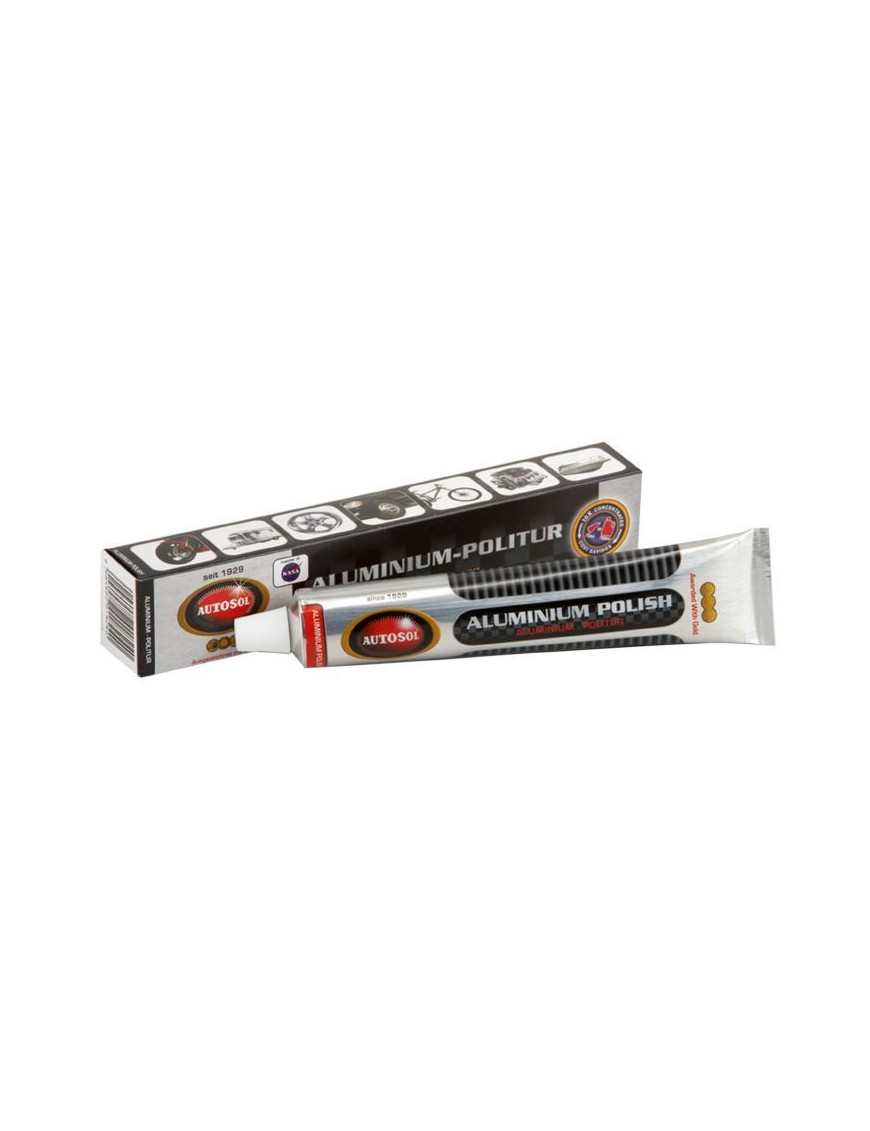 POLISH METAL AUTOSOL ALUMINUM POLITUR (TUBE 75 ml) (MADE IN GERMANY - QUALITE PREMIUM)