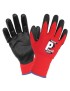 GANTS ATELIER TACTILE NYLON-ELASTHANNE ROUGE-NOIR HOMOLOGUE CE - TAILLE 10  (PAIRE)