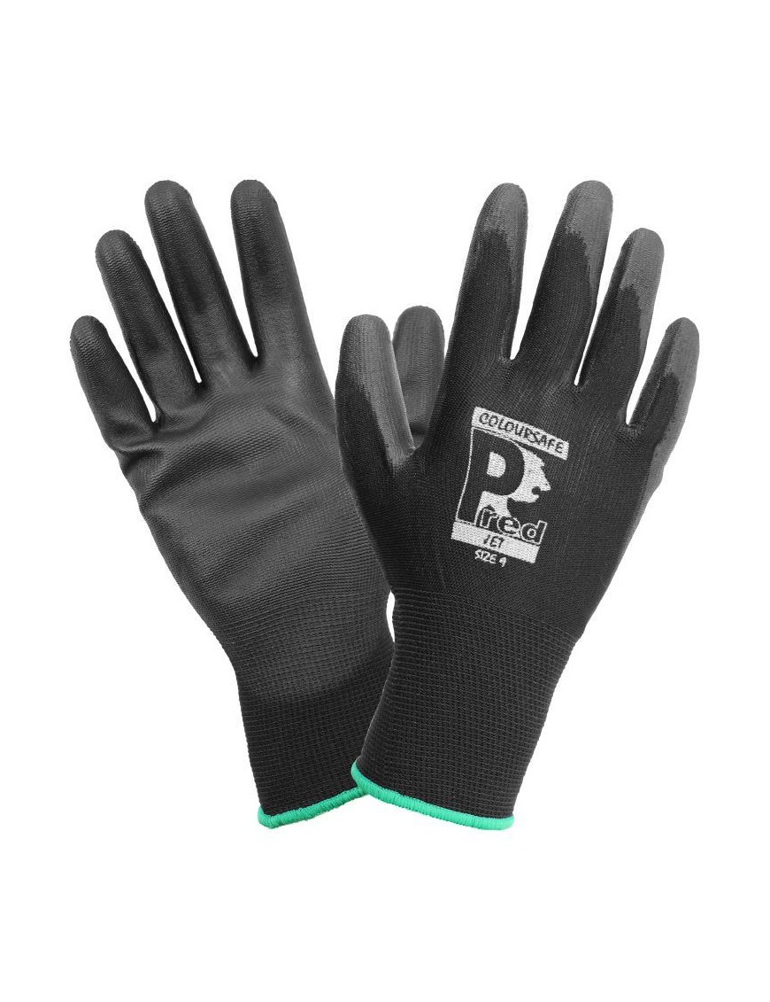 GANTS ATELIER POLYURETHANE NOIR HOMOLOGUE CE - TAILLE  9  (PAIRE)