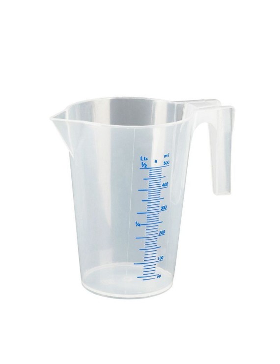 DOSEUR-BROC PRESSOL EN POLYPROPYLENE GRADUE TRANSPARENT  500ml  (VENDU A L'UNITE)