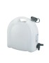 JERRYCAN-BIDON EAU PRESSOL EN POLYETHYLENE TRANSPARENT AVEC BOUCHON ET ROBINET 10L