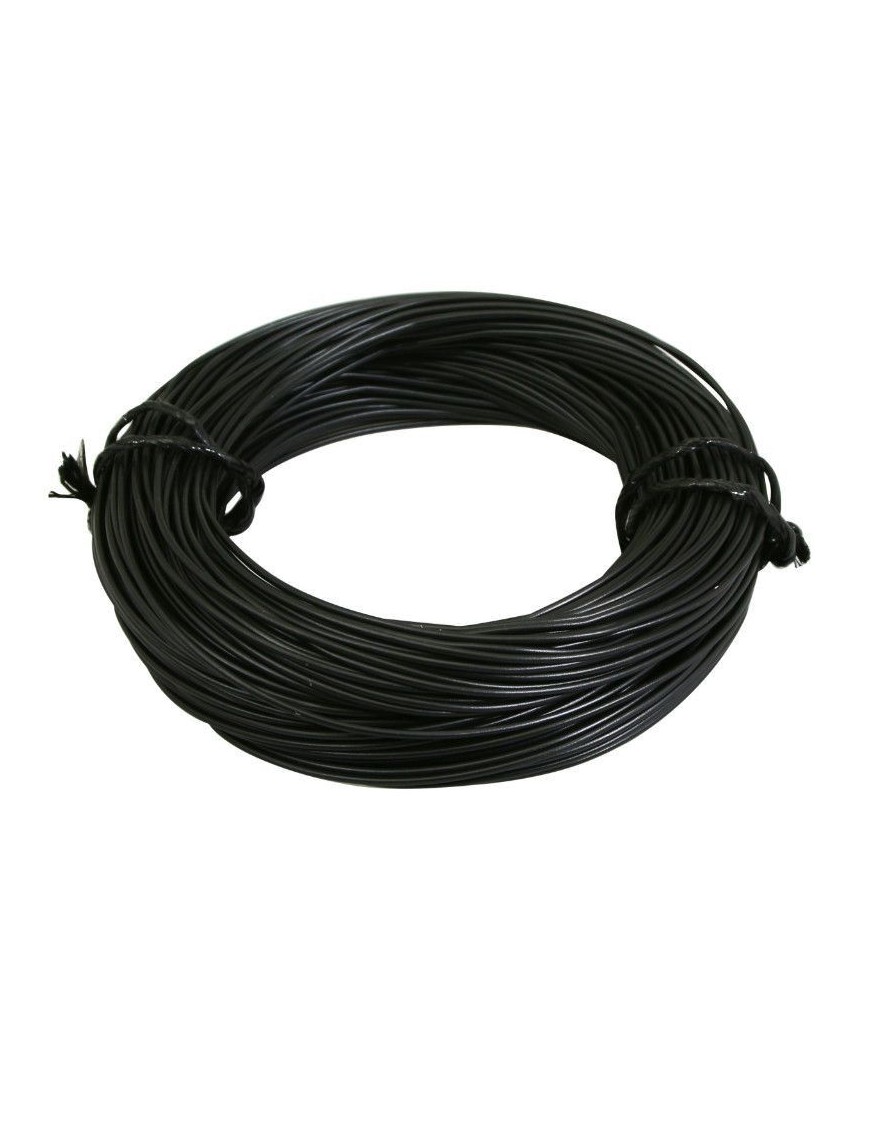 FIL ELECTRIQUE  0,50mm2  7-10  MULTIBRIN  NOIR (50M)  -SELECTION P2R-