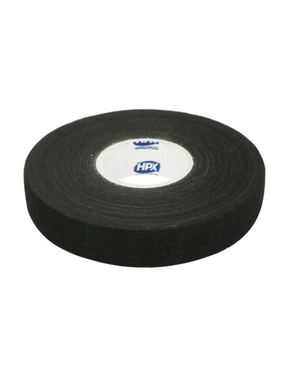 Ruban adhesif hpx textile protecteur 19mm x 25m (rouleau) - noir