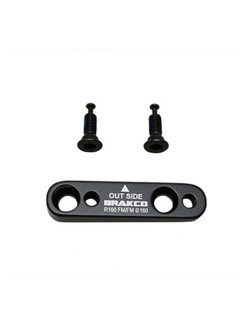 ADAPTATEUR FREIN A DISQUE ROUTE BRAKO DISQUE 160mm ETRIER FLATMOUNT SUR CADRE FLATMOUNT