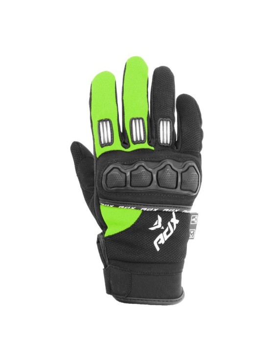 GANTS CROSS ADX TOWN NOIR-VERT FLUO  T 9 (M)  (HOMOLOGUE EN 13594:2015)