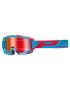 MASQUE-LUNETTES CROSS PROGRIP 3200 FL VENOM BLEU-ROUGE ECRAN MIROIRMULTICOUCHES ANTI-RAYURES-ANTI U.V.-ANTI-BUEE (HOMOLOGUE CE-