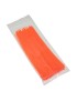 COLLIER DE SERRAGE NYLON TYPE RILSAN 2,5x200mm ORANGE FLUO (VENDU PAR 100)  -P2R-