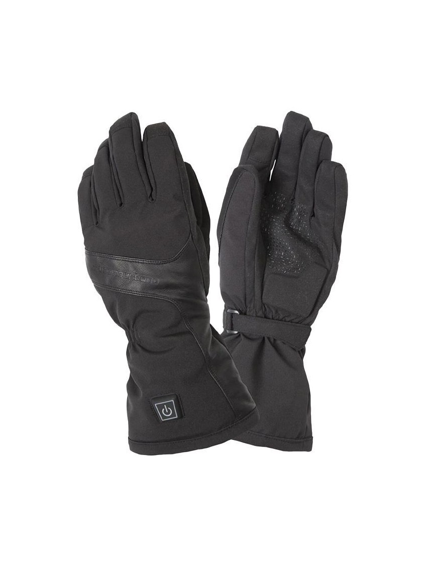 GANTS AUTOMNE-HIVER TUCANO HOMME HANDWARM CHAUFFANT NOIR  T 9 (L)  (LIVRE AVEC BATTERIE)  (HOMOLOGUE EN13594)