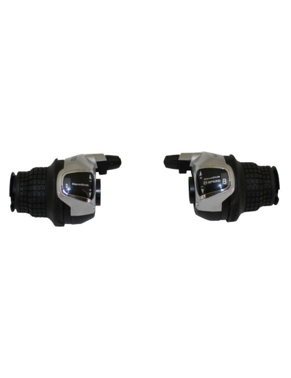 MANETTE VTT SHIMANO REVOSHIFT 3x8V. (PAIRE) - POIGNEE TOURNANTE
