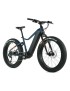 VELO ELECTRIQUE-VAE VTT FATBIKE 26 LEADER FOX BRAGA 2023 BLEU TIGRE 9V MOTEUR CENTRAL BAFANG M510 36V 95Nm BATTERIE 20Ah (18'' 
