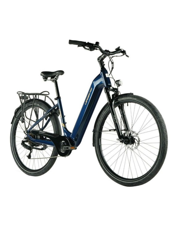 VELO ELECTRIQUE-VAE CITY 28 LEADER FOX NARA 2023 MIXTE BLEU 7V MOTEUR ROUE AR BAFANG 36V 45Nm BATTERIE 14Ah (20' '- H52cm - TAI