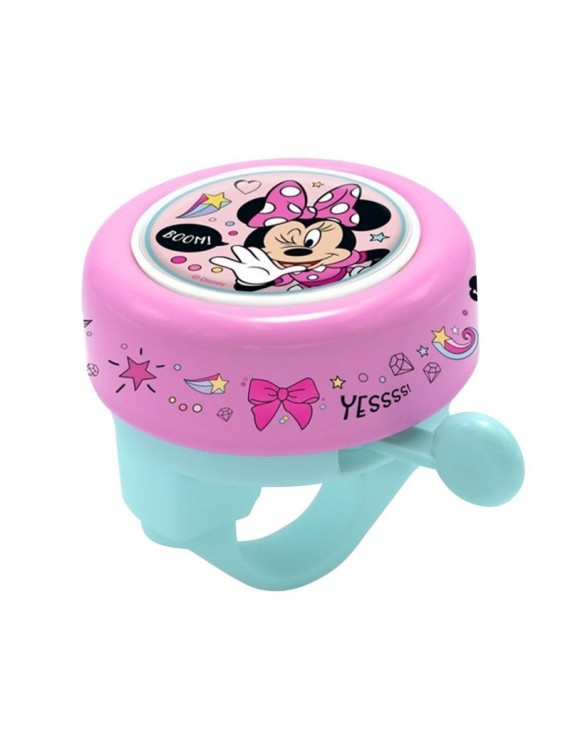 SONNETTE ENFANT TIMBRE DISNEY MINNIE ROSE 55mm (VENDU A L'UNITE)