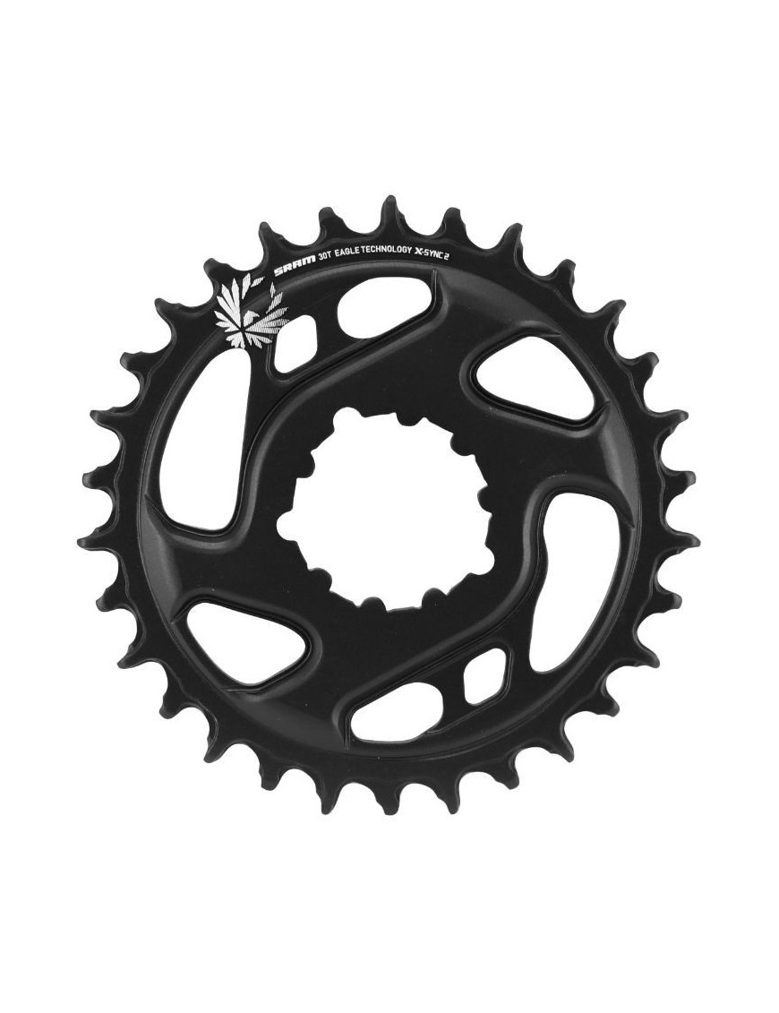 PLATEAU VAE-E-BIKE DIRECT MOUNT SRAM GX X-SYNC2  1x12V. 30DTS MONO NOIR BOOST OFFSET 3mm