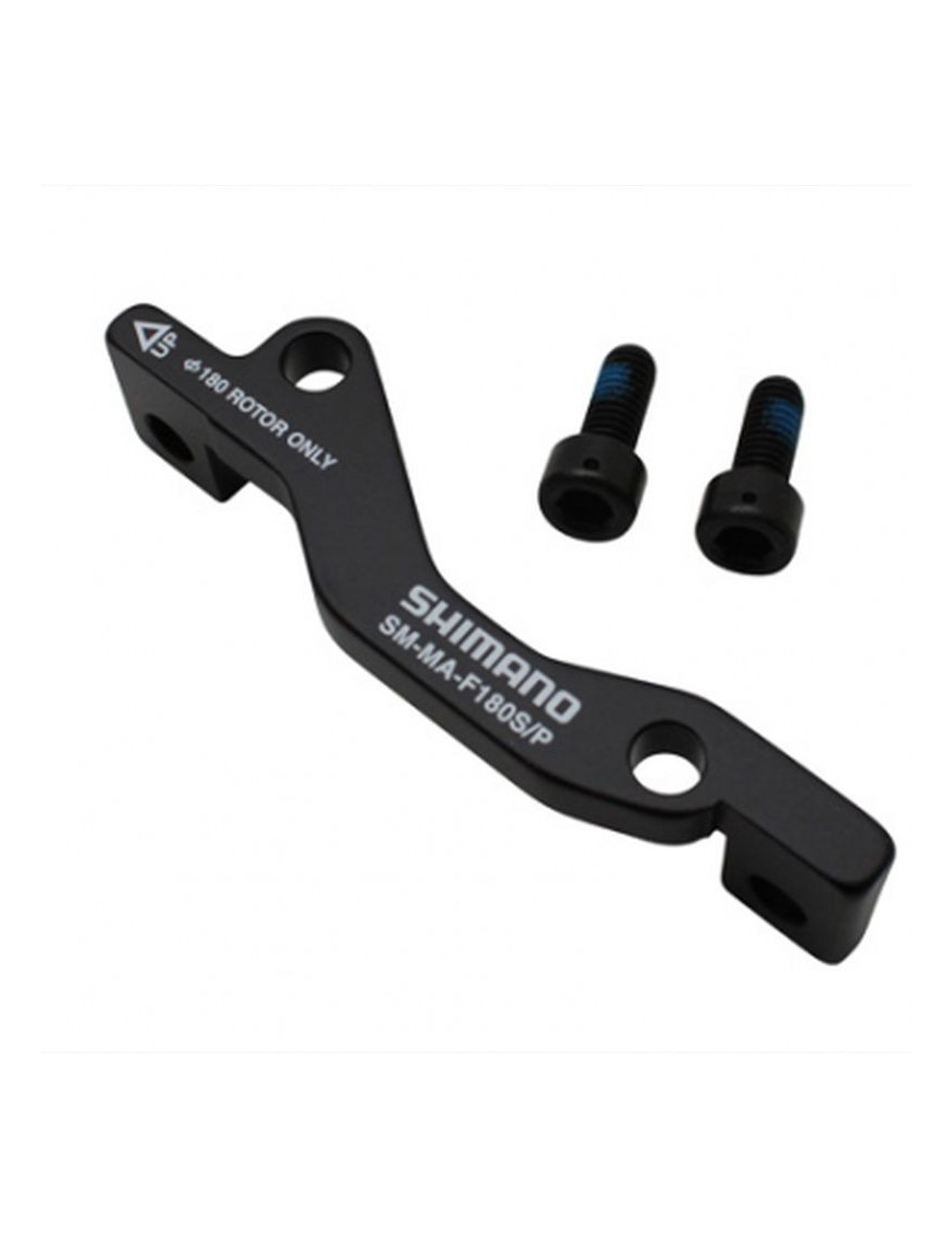 ADAPTATEUR FREIN A DISQUE VTT SHIMANO DISQUE 180mm ETRIER STANDARD SUR FOURCHE POST-MOUNT
