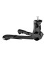 BEQUILLE VELO DOUBLE CENTRALE URSUS JUMBO 20" PLIABLE ALU NOIR (235mm) - SUPPORTE POIDS 80KGS (LIVRE SUR CARTE)