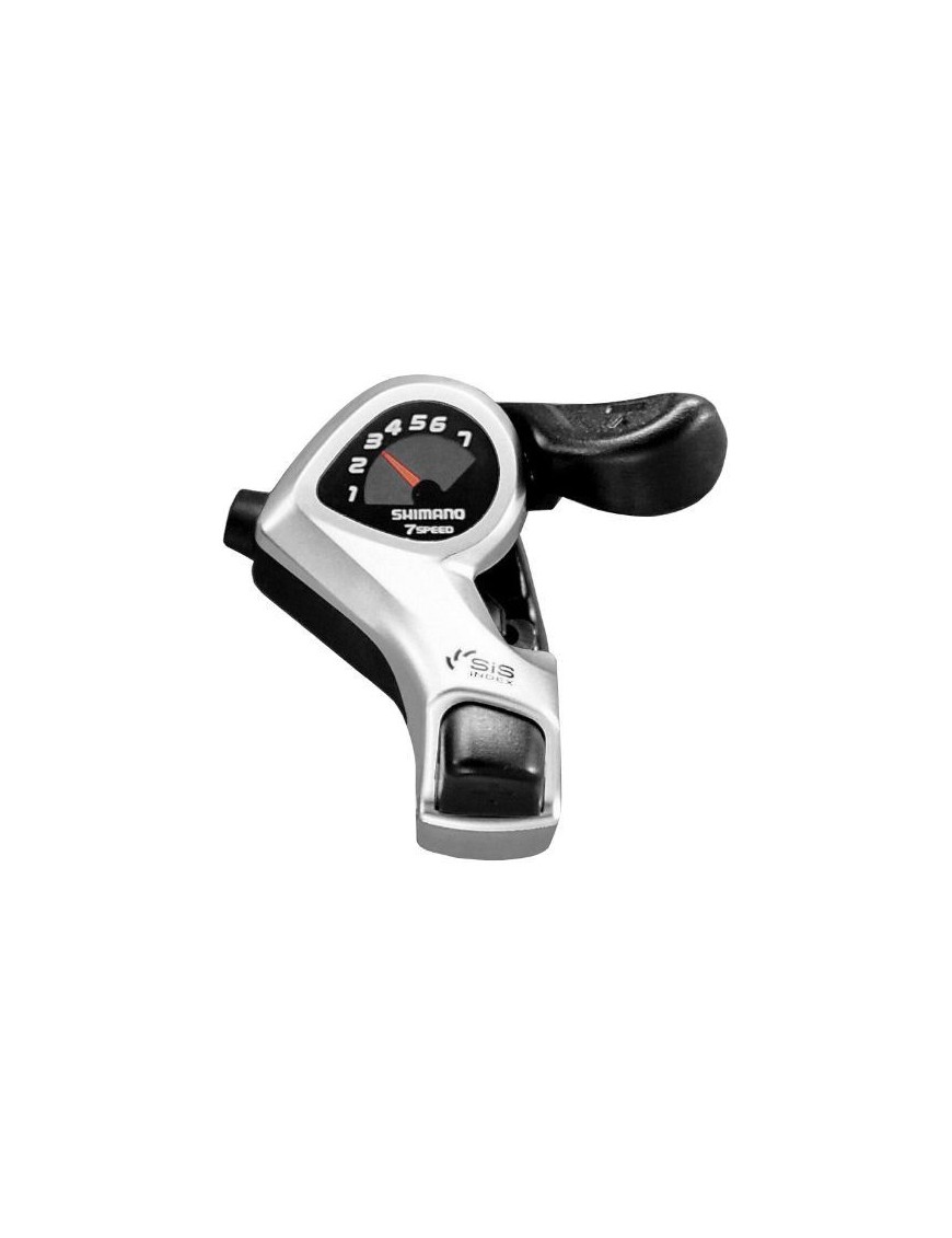 MANETTE VTT SHIMANO 7V. DROITE TX50 ARGENT