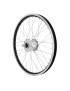 ROUE VTT 20" ER10 AVANT ALU NOIR MOYEU SHIMANO DYNAMO AXE PLEIN DH-C3000 6V-3W JANTE 19C (POUR ECLAIRAGE AVANT ET ARRIERE) - CO