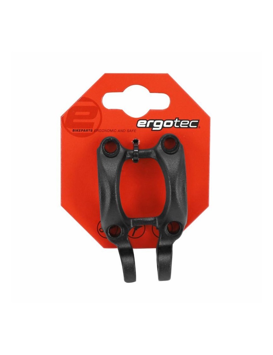 CAPOT DE POTENCE ERGOTEC 31.8 NOIR AVEC SUPPORT (POUR OCTOPUS - SHARK)