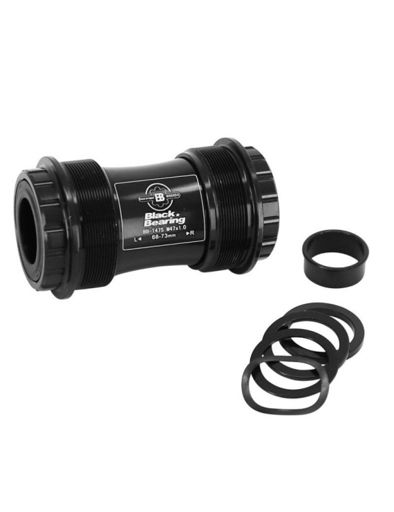 CUVETTE INTEGRE BOITIER FILETE ROUTE-VTT BLACKBEARING DIAM 47mm (BOITE DE 86-92) ANGLAIS - BSC - 1,37x24 AXE 24mm ET 24-22mm (A