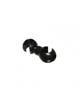 ATTACHE GAINE FREIN-DERAILLEUR P2R NOIR (BOITE DE 50PCS)