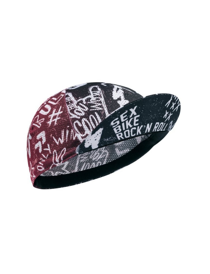 CASQUETTE VELO DECO SEX, BIKE, ROCK N ROLL