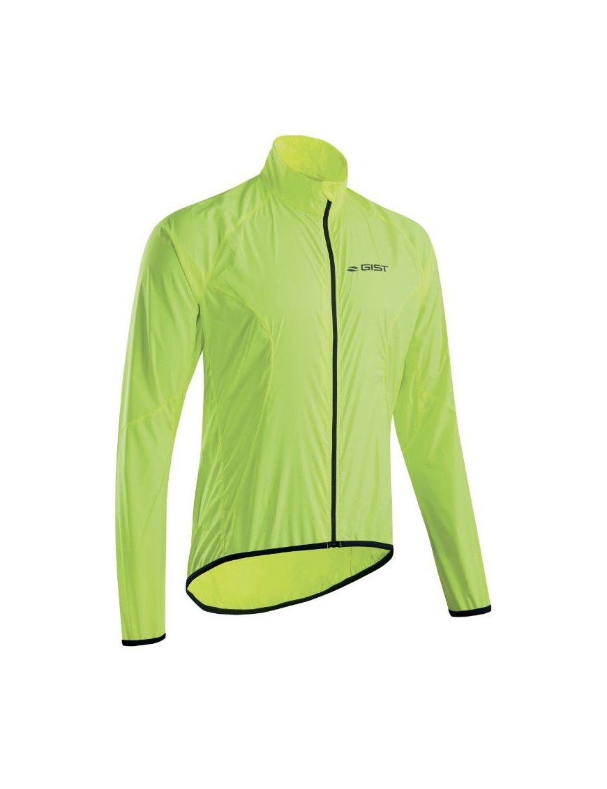 VESTE COUPE VENT ADULTE GIST GIUBBINO JAUNE FLUO XXL  -5255