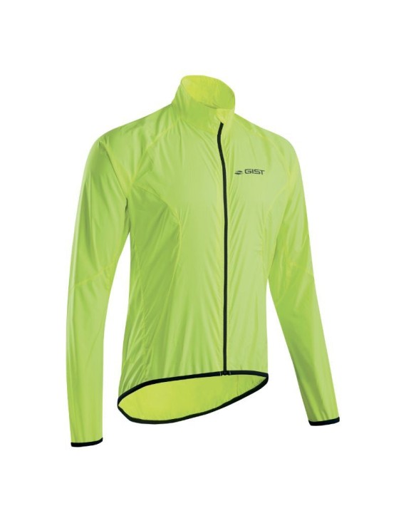 VESTE COUPE VENT ADULTE GIST GIUBBINO JAUNE FLUO XL  -5255