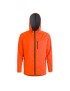 VESTE DE PLUIE ADULTE GIST GIACCA WATERPROOF 15 MICRON AVEC CAPUCHE ORANGE XL  -5276