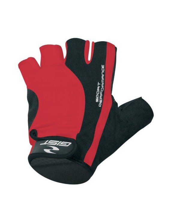 GANTS VELO COURT GIST PRO ROUGE XXL (PAIRE SUR CARTE) AVEC VELCRO  -5515