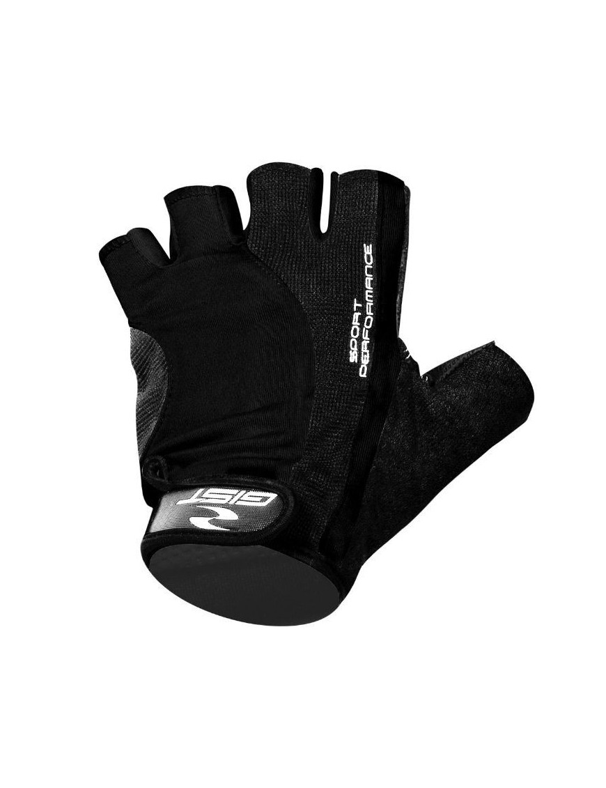 GANTS VELO COURT GIST PRO NOIR XXL (PAIRE SUR CARTE) AVEC VELCRO  -5515