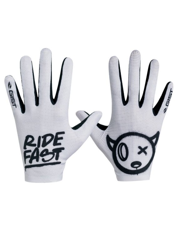GANTS VELO VTT LONG GIST FASTER RIDE FAST L (PAIRE SUR CARTE) SANS VELCRO COMPATIBLE ECRAN TACTILE  -5551