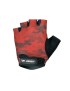 GANTS VELO ENFANT KID COURT GIST ROUGE-NOIR  XS (PAIRE SUR CARTE) AVEC VELCRO  -8158